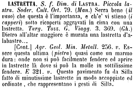 lastretta