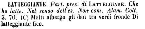 latteggiante