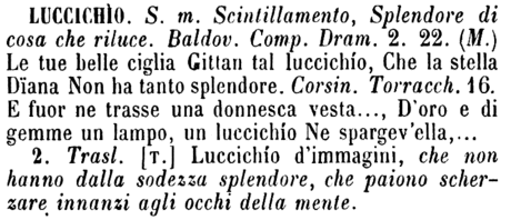 luccichio