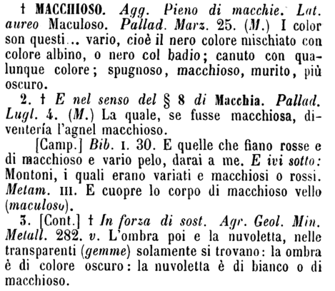 macchioso