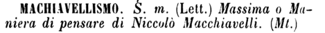 machiavellismo