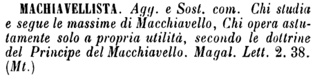 machiavellista