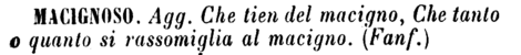 macignoso