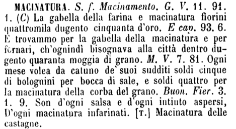 macinatura