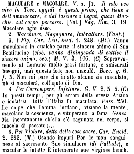 maculare