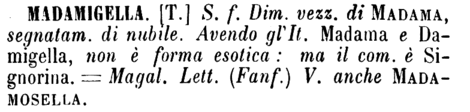 madamigella