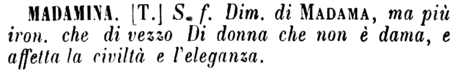 madamina