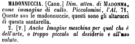 madonnuccia