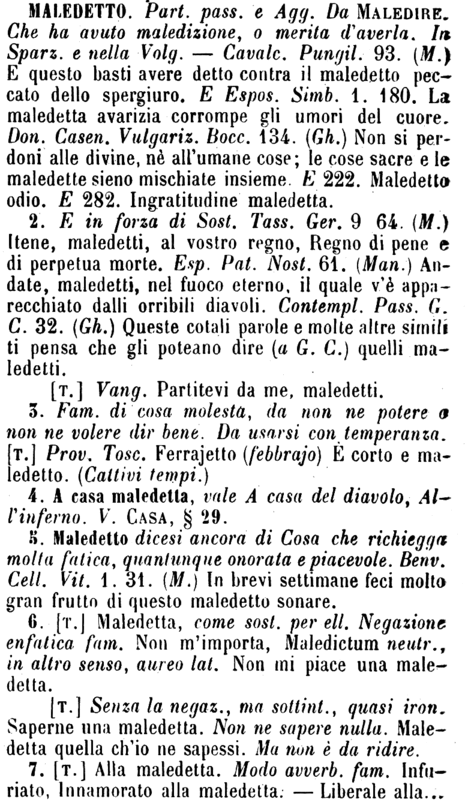 maledetto