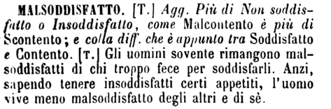 malsoddisfatto
