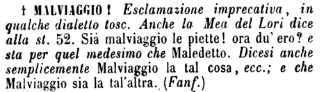 malviaggio