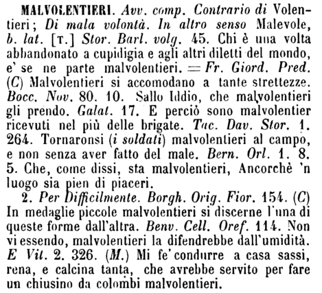 malvolentieri