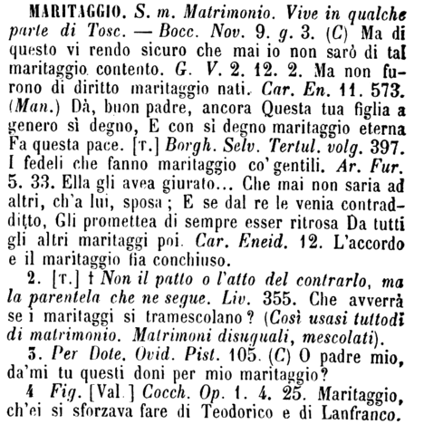 maritaggio