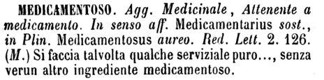 medicamentoso