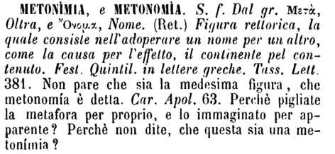 metonimia