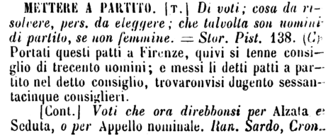 mettere-a-partito