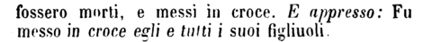 mettere-in-croce
