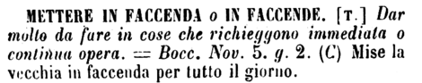mettere-in-faccenda