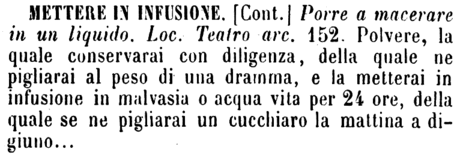 mettere-in-infusione