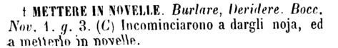mettere-in-novelle
