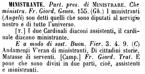 ministrante