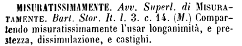 misuratissimamente