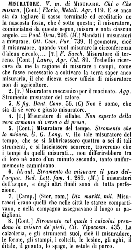 misuratore
