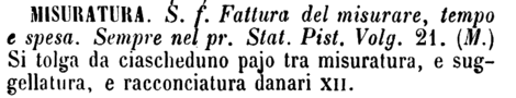misuratura