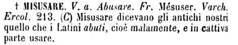 misusare