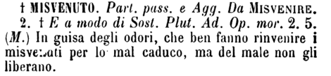 misvenuto