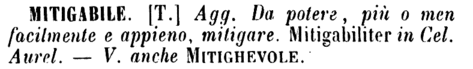 mitigabile