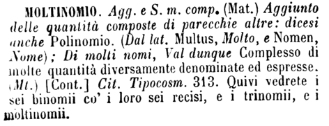 moltinomio