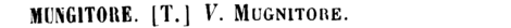mungitore