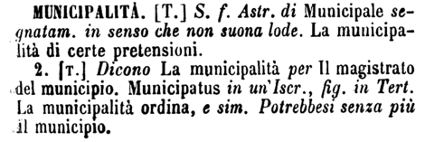 municipalita