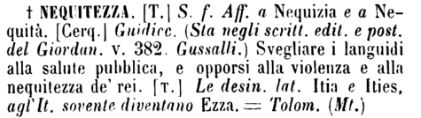 nequitezza