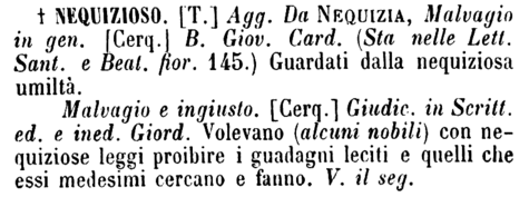 nequizioso