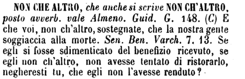 non-che-altro