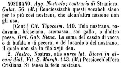 nostrano