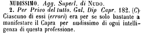 nudissimo