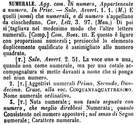 numerale