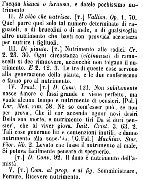 nutrimento