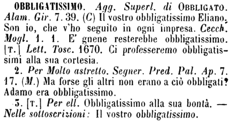obbligatissimo