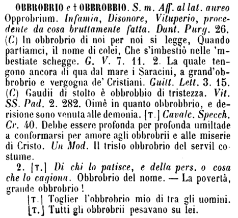 obbrobrio