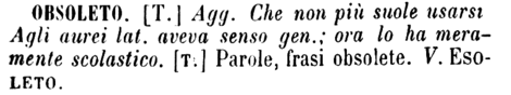 obsoleto