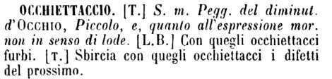 occhiettaccio