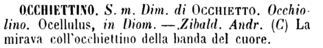 occhiettino