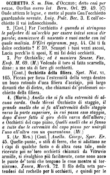 occhietto