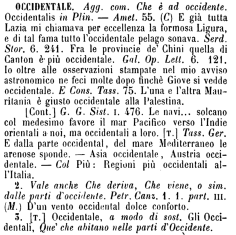 occidentale