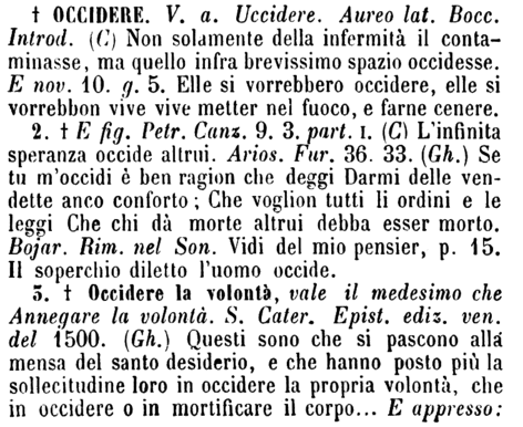 occidere