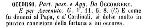 occorso